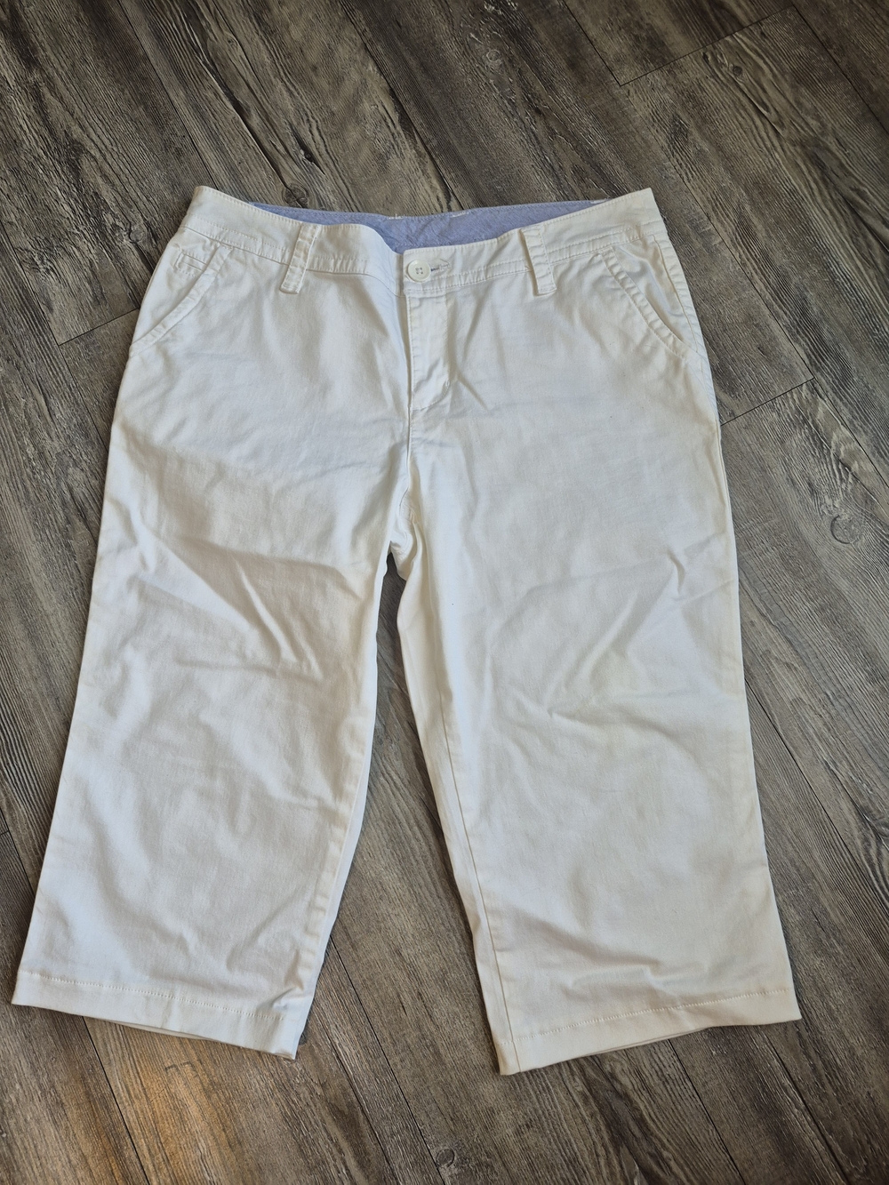 St. John's Bay Beige Long Shorts